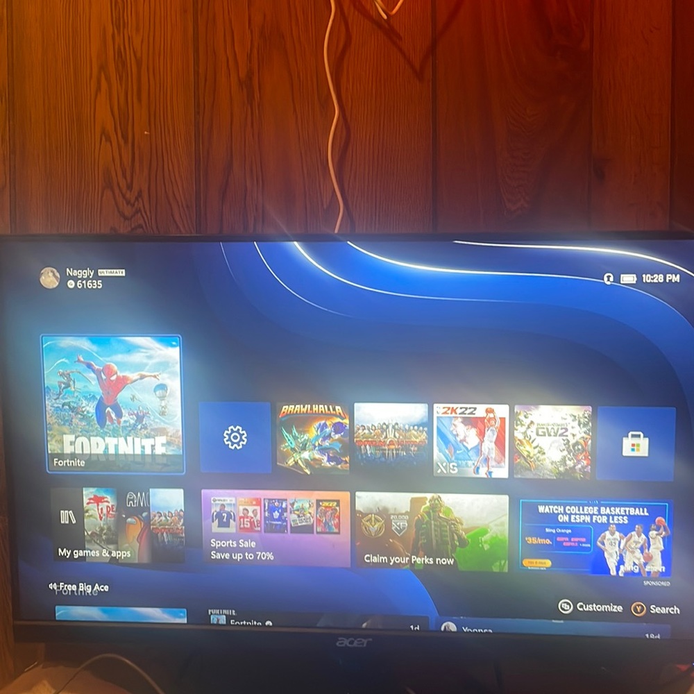 Aced monitor